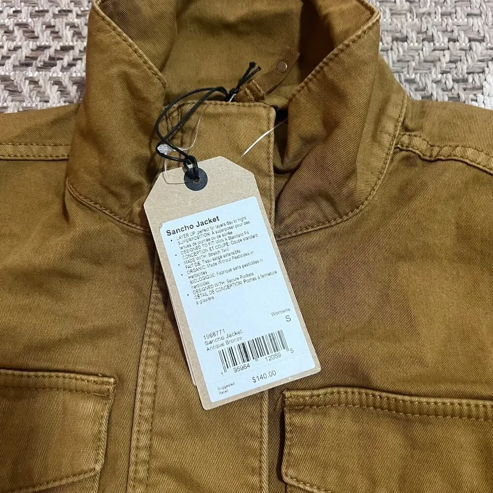 Prana Sancho Jacket Womens Sz Small